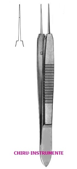 MOD TUEBINGEN suturing forceps, 10 cm (4")
