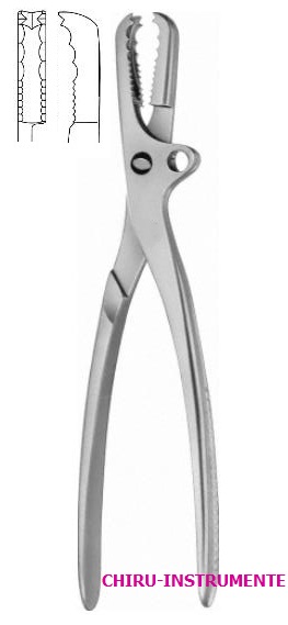 FARABEUF bone holding forceps, 23 cm (9")
