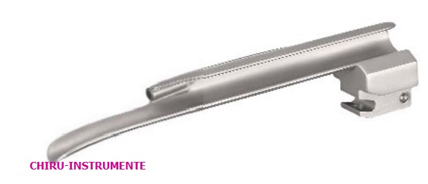 MILLER Laryngoskopspatel, Fig. 3, 170 mm, matt, Kaltlicht, mit integriertem Lichtleiter MILLER Laryngoskopspatel, Fig. 3, 170 mm, matt, Kaltlicht, mit integriertem Lichtleiter