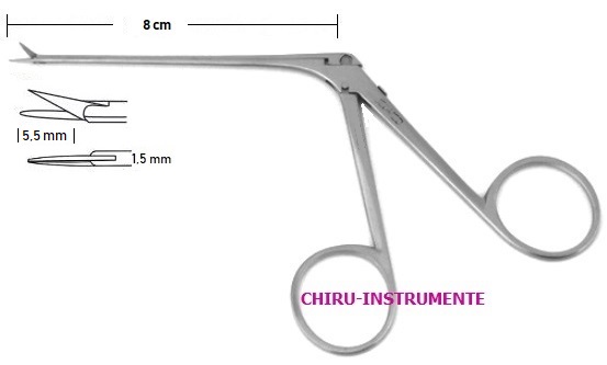 BELLUCCI Mikro-Ohrscherchen, sp./st., 5,5mm, 8cm BELLUCCI Mikro-Ohrscherchen, sp./st., 5,5mm, 8cm