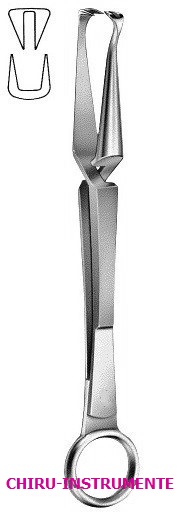 DOYEN Tuchklemme mit Ring, 18cm DOYEN Tuchklemme mit Ring, 18cm