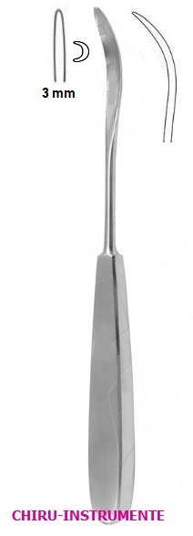 KOENIG Fuehrungshohlsonde, 19,5 cm, 3 mm KOENIG Fuehrungshohlsonde, 19,5 cm, 3 mm