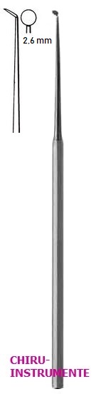 ROSEN Rundschnittmesser, Ø 2,6mm, 45°, 15cm