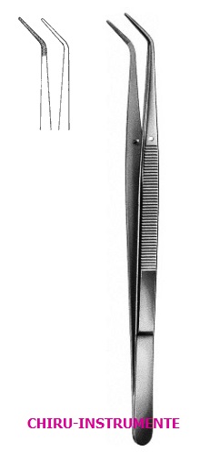 LONDON-COLLEGE dental tweezers, fig. 5, 15 cm (6")