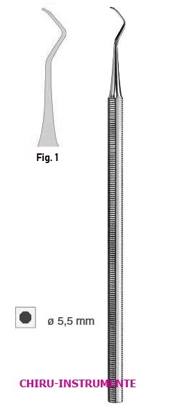 WILLIGER Reiniger, Fig. 1, achtkant, einendig