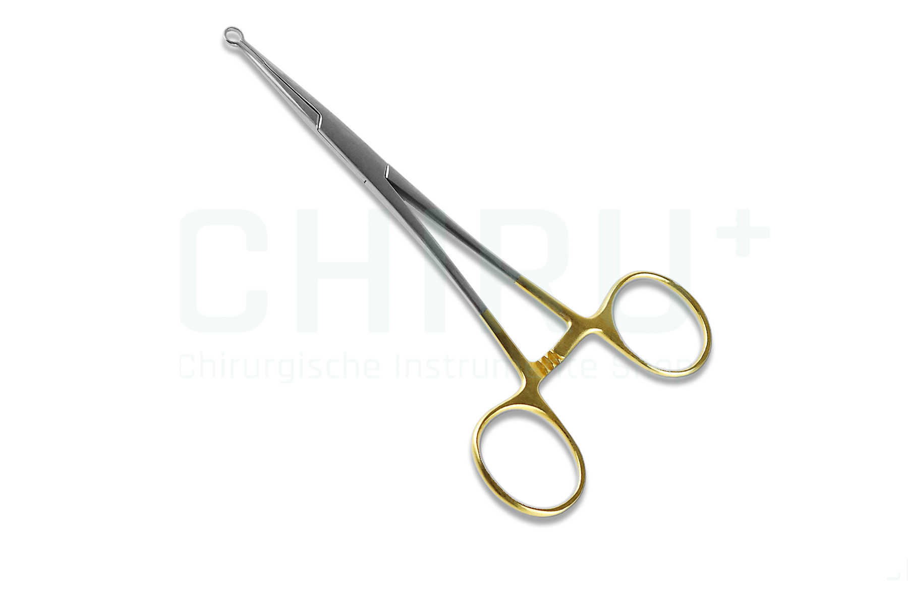 Vasectomy ring forceps, Ø 4 mm, 14 cm (5 ½") Vasectomy ring forceps, Ø 4 mm, 14 cm (5 ½")