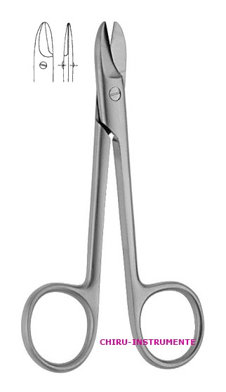 BEEBEE Drahtschere, gerade, st./st., 10 cm