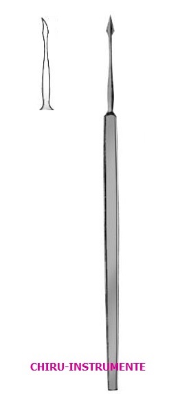 Star Nadel gebogen, schmal, 12cm