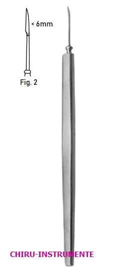 ZIEGLER Iris Messer, Fig. 2, 6mm, 11,5cm ZIEGLER Iris Messer, Fig. 2, 6mm, 11,5cm