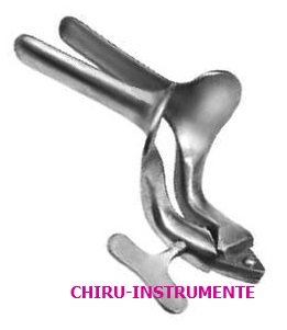 COLLIN Scheidenspekulum, 65 x 20 mm,  für Kinder, seitliche Flügelschraube