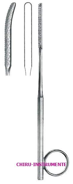 GALLAHER nasal rasp, fig. 3, 45 x 6 mm