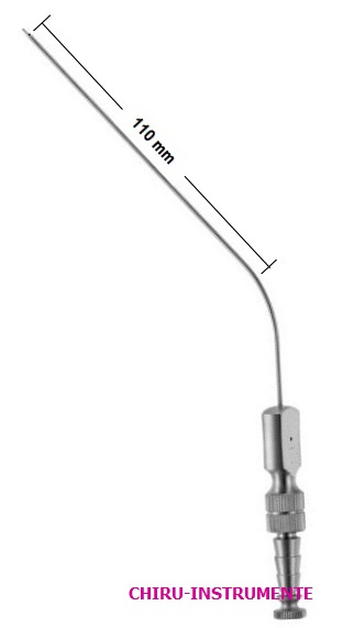 FERGUSSON Saugrohr, AL 110mm, Ø 2,5mm, 18cm FERGUSSON Saugrohr, AL 110mm, Ø 2,5mm, 18cm