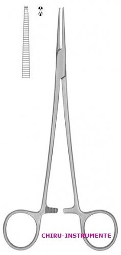 ADSON Klemme, gebogen, 1x2 Zähne 18,5cm