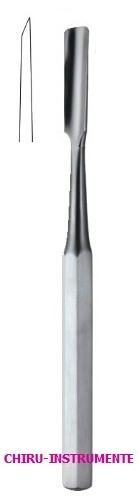 HIBBS Hohlmeissel, gerade, 24cm, Breite 19mm