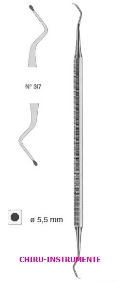 HIRSCHFELD PARODONTALFEILE, Fig. 3/7, 8-kant HIRSCHFELD PARODONTALFEILE, Fig. 3/7, 8-kant