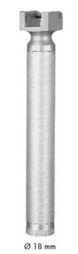 Griff für Standard- Laryngoskop, klein,matt Griff für Standard- Laryngoskop, klein,matt