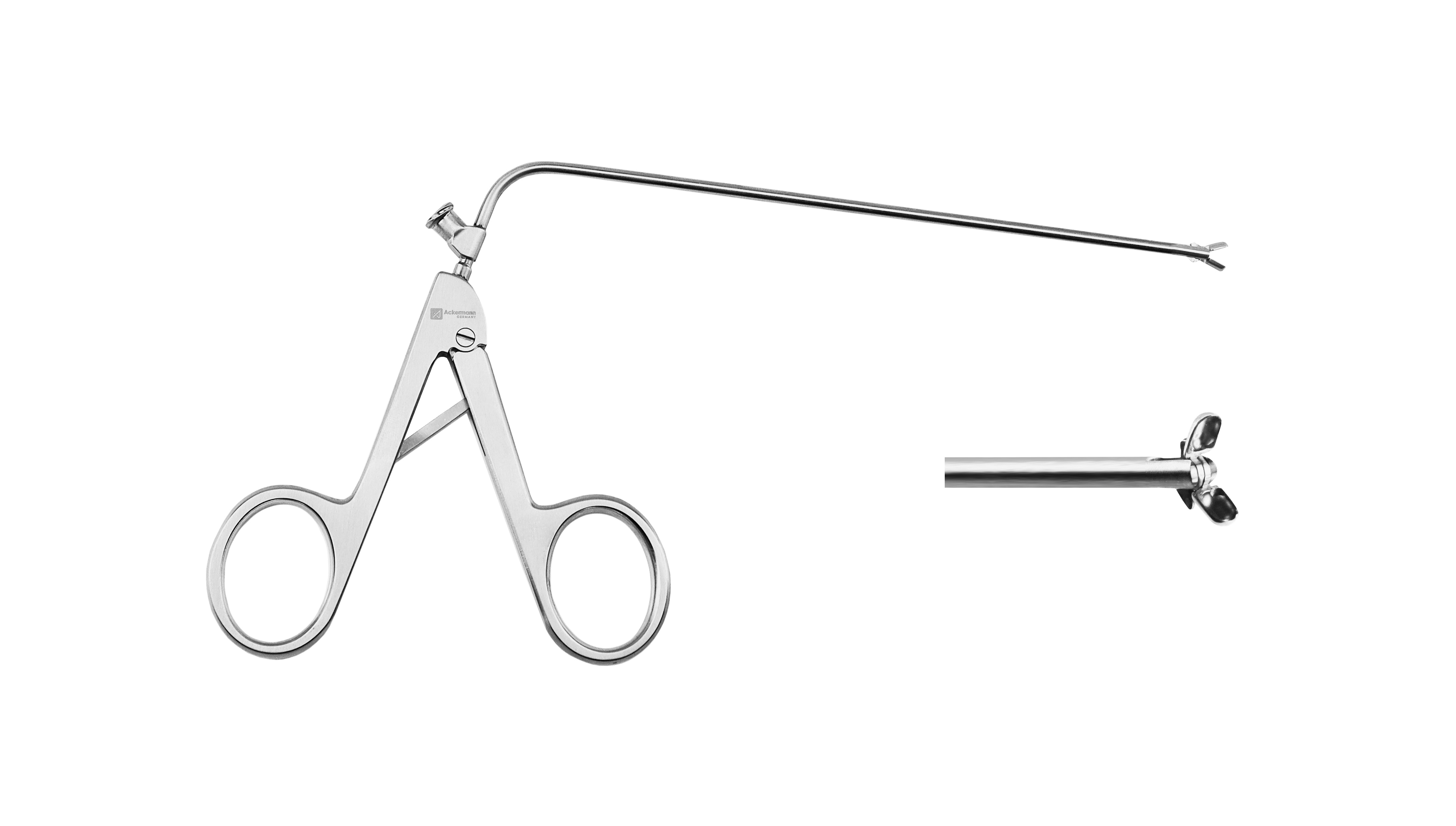 Probeexcisions- und Fasszange, Ø 3,0 x 5,0 mm ovaler Löffel, 18 cm