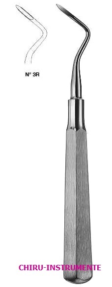 HEIDBRINK root fragment elevator, fig. 3 R, 2.7 mm, 14 cm (5 ½")