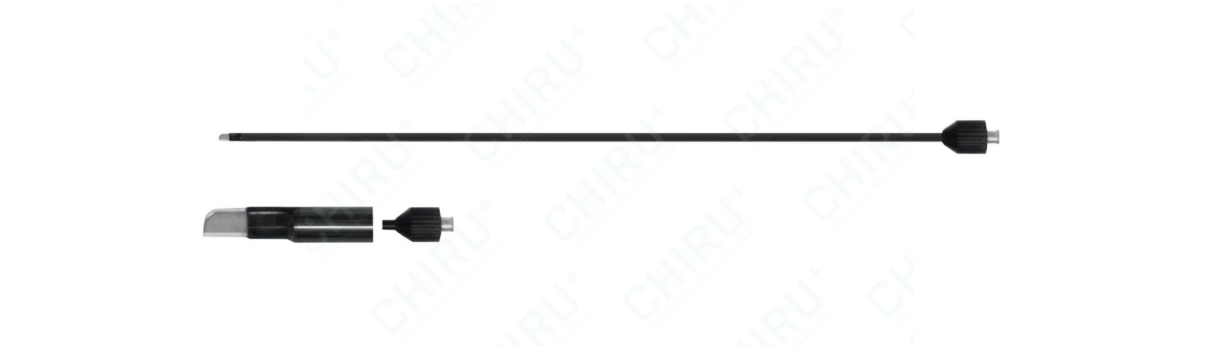 Messerelektrode mit Saug-/Spülkanal, monopolar, Ø 5 mm