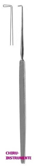 CUSHING nerve hook, 6 mm, 19 cm (7 ½")