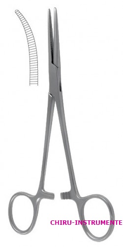 CRILE-RANKIN Gefäßklemme, gebogen, 16cm CRILE-RANKIN Gefäßklemme, gebogen, 16cm