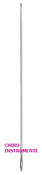 KNOPFSONDE, mit Öhr, Ø 2 mm, 20 cm KNOPFSONDE, mit Öhr, Ø 2 mm, 20 cm
