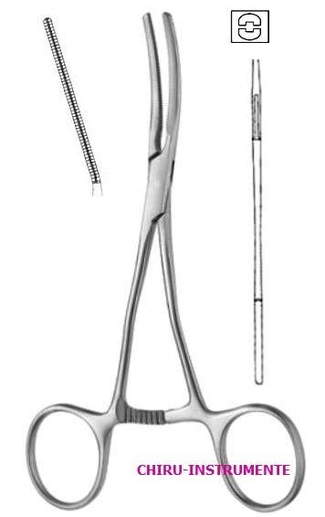 COOLEY ATRAUMA Kindergefäßklemme, Fig. 2, Maul 30mm, 14,5cm