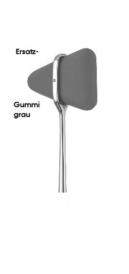 TAYLOR Reflexhammer-Gummi grau für 01-150020