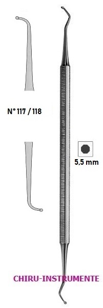 EXKAVATOR, zweiendig, ca.17cm, Fig. 117-118