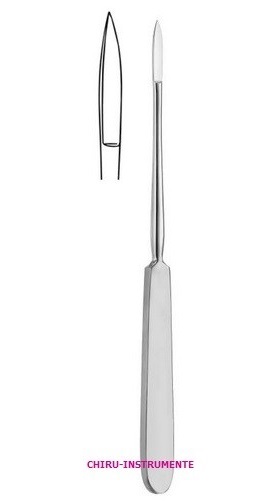 HALLE dura dissector, 20 cm (8")