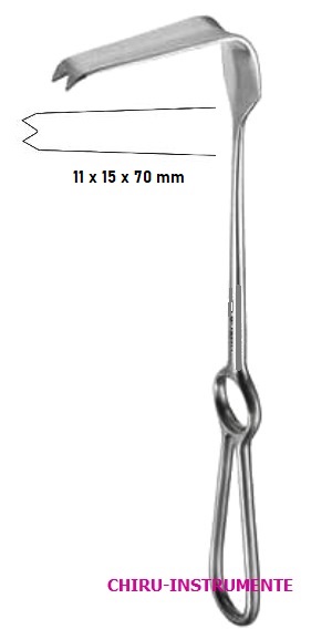 OBWEGESER Ramus Haken, 11x15x70mm, 22cm OBWEGESER Ramus Haken, 11x15x70mm, 22cm