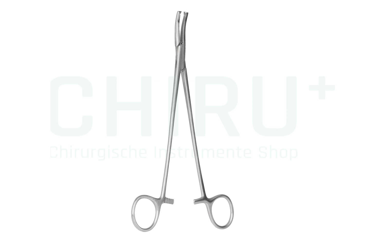FAURE Peritoneumklemme, gebogen1x2 Zähne, 21 cm FAURE Peritoneumklemme, gebogen1x2 Zähne, 21 cm