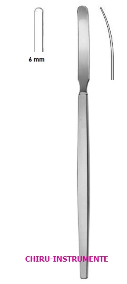 BANGERTER Cyclodialyse Spatel, 6mm, 14cm