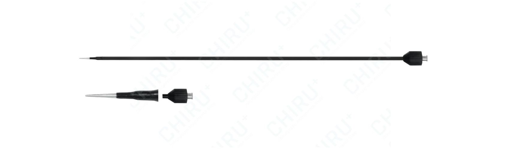 Nadelelektrode mit Saug-/Spülkanal, monopolar, Ø 5 mm