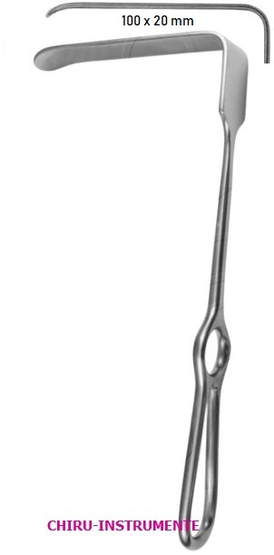 BRUNNER Wundhaken, 100x20mm, 25cm BRUNNER Wundhaken, 100x20mm, 25cm