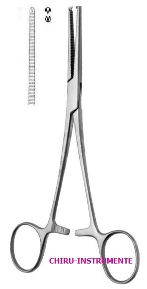 ROCHESTER-OCHSNER Gefäßklemme, gerade, 13 cm  ROCHESTER-OCHSNER Gefäßklemme, gerade, 13 cm