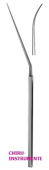 ROSEN Nadel, gewinkelt, gebogen, spitz, 15,5cm ROSEN Nadel, gewinkelt, gebogen, spitz, 15,5cm