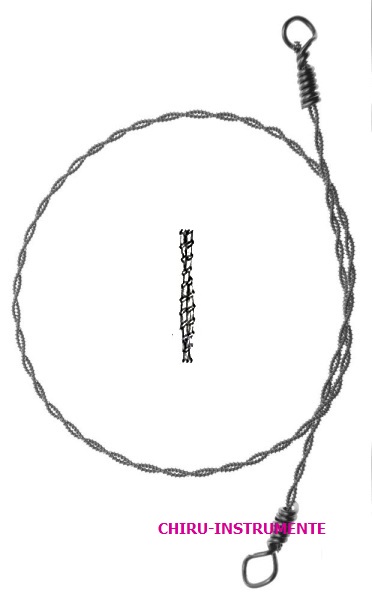 19d8bc33fe104a6ea3bc95754d348234 OLIVECRONA Drahtsäge, Ø 1,5mm, Ø 1,5mm, 22cm, VE: 10 Stk.