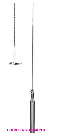 BUCK Watteträger, Ø 0,9mm, 12cm