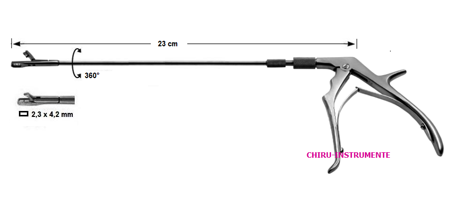 TOWNSEND TISCHLER-BABY Stanze Fig. 5, 2,3 x 4,2 mm, 23 cm drehbar