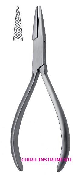 FLACHZANGE mit beidseitig kariertem Maul, 14cm FLACHZANGE mit beidseitig kariertem Maul, 14cm