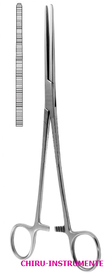 SAROT Bronchusklemme, gebogen, 24cm SAROT Bronchusklemme, gebogen, 24cm