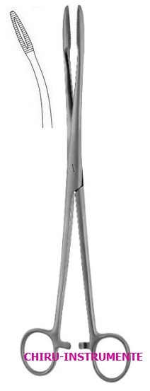 GROSS-MAIER Kornzange, gebogen mit Schraube und Sperre, 18cm