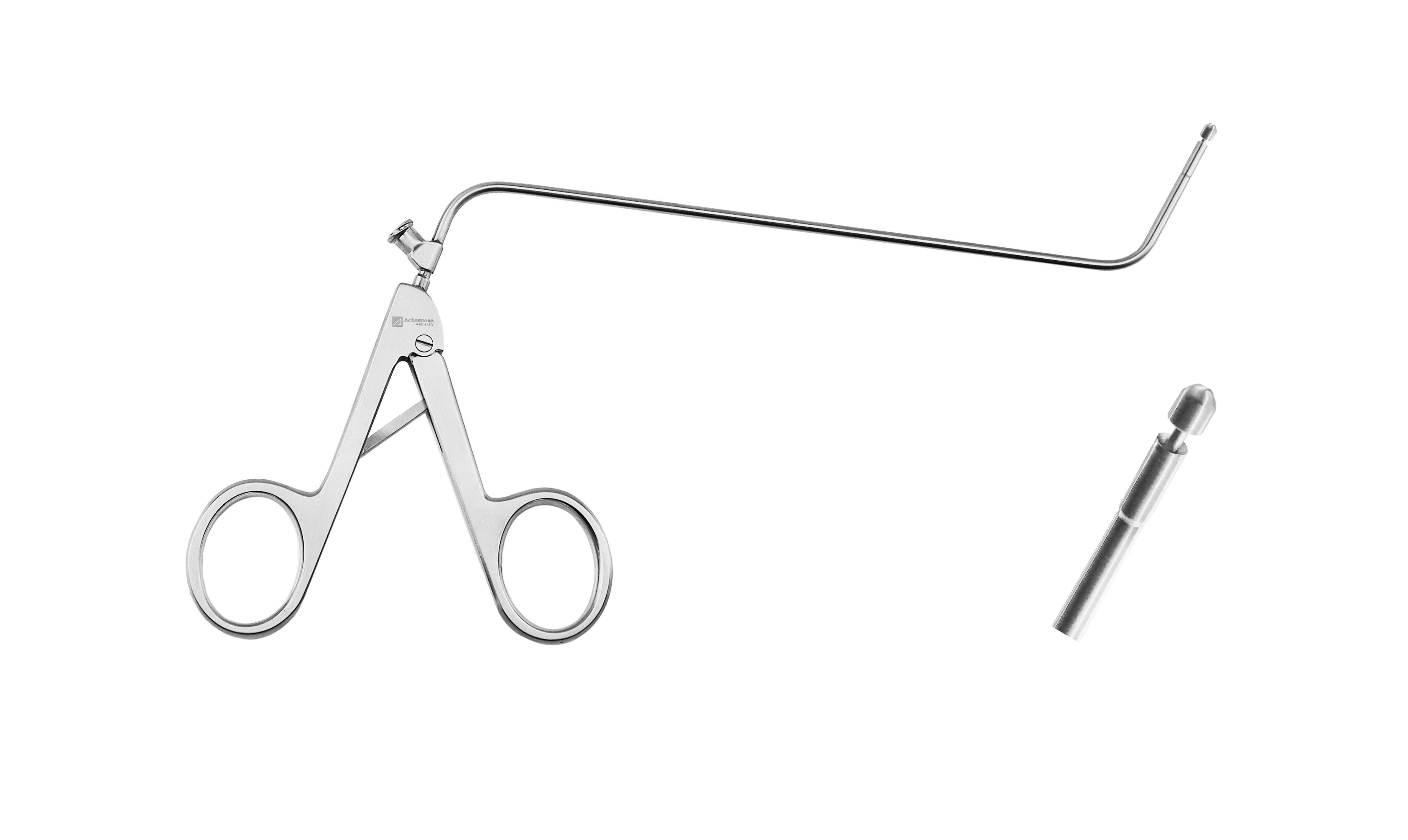 STAMMBERGER zirkuläre Stanze, eiförmig, 18 cm, 65° aufgebogen