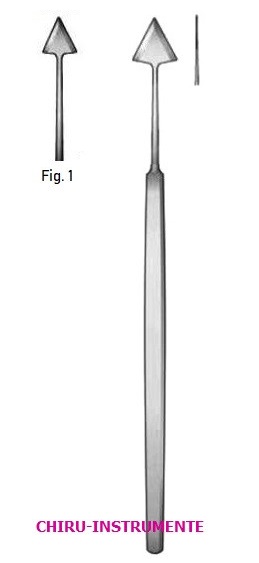 JAEGER Lanzen Messer, Fig. 1/13,5cm