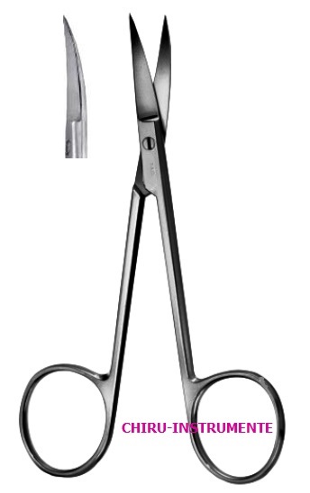 COTTLE MASING scissors, sh/sh, 10.5 cm (4")