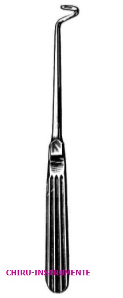 NELSON ligature needle, blunt, right, 24.5 cm (9 ¾")