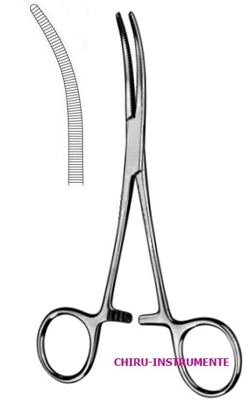 ROCHESTER PEAN Gefäßklemme, gebogen, 24cm ROCHESTER PEAN Gefäßklemme, gebogen, 24cm