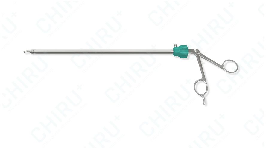 Endoskopische Clip Anlegezange, dunkelgrün (ML), Ringgriff, Ø 10 mm, 330 mm für Europclips™