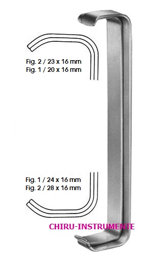 FARABEUF Wundhaken, 15 cm, groß